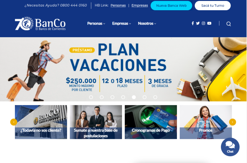 Bank Web Site