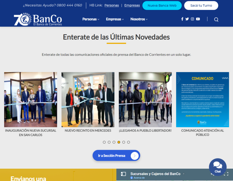 Bank Web Site